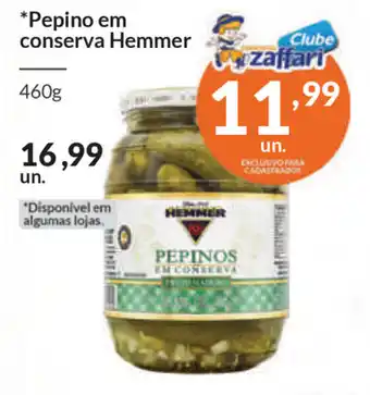 Pepino em Conserva Hemmer 460g