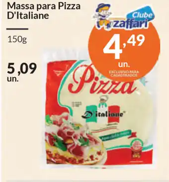 Massa para Pizza D'Italiane 150g