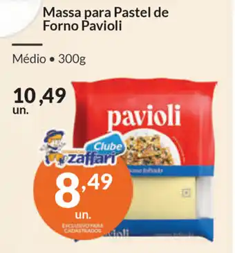 Comercial Zaffari Massa para Pastel de Forno Pavioli 300g oferta