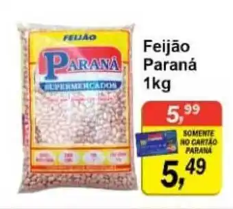 Supermercados Paraná Feijão Paraná 1kg oferta