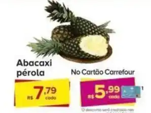 Carrefour Abacaxi pérola oferta