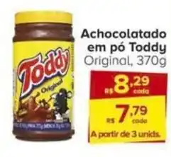 Carrefour Achocolatado em pó Toddy Original, 370g oferta