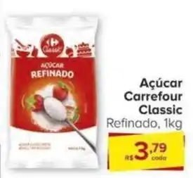 Carrefour Açúcar Carrefour Classic Refinado, 1kg oferta