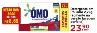 Rossi Supermercado Detergente em Pó Omo 2,2kg oferta