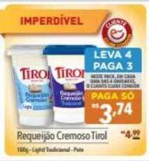 Supermercados Condor Requeijão Cremoso Tirol oferta