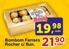 Rossi Supermercado Bombom Ferrero Rocher c/ 8un oferta