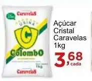 Rossi Supermercado Açúcar Cristal Caravelas 1kg oferta