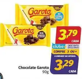 Chocolate Garoto 90g