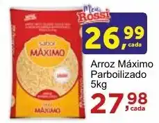 Rossi Supermercado Arroz Máximo Parboilizado 5kg oferta