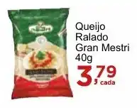 Rossi Supermercado Queijo Ralado Gran Mestri 40g oferta