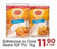 Rossi Supermercado Sobrecoxa ou Coxa Seara IQF Pct. 1kg oferta