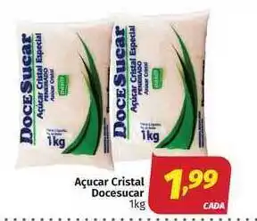 Açucar Cristal Docesucar 1kg