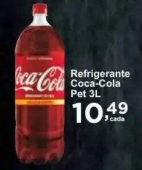 Rossi Supermercado Refrigerante Coca-Cola pet 3L oferta