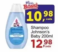 Rossi Supermercado Shampoo Johnson's Baby 200ml oferta