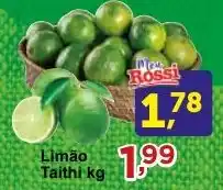 Rossi Supermercado Limão Taithi kg oferta