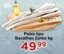 Rossi Supermercado Peixe tipo Bacalhau Zarbo kg oferta