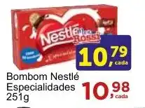 Rossi Supermercado Bombom Nestlé Especialidades 251g oferta