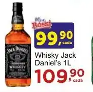 Rossi Supermercado Whisky Jack Daniel's 1L oferta