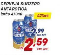 Prezunic Cerveja Subzero Antarctica 473ml oferta