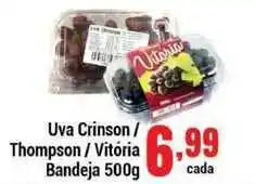 Negreiros Uva Crinson Thompson Vitória Bandeja 500g oferta