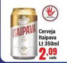 Negreiros Cerveja Itaipava Lt 350ml oferta
