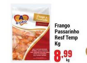Negreiros Frango Passarinho Resf Temp 1kg oferta