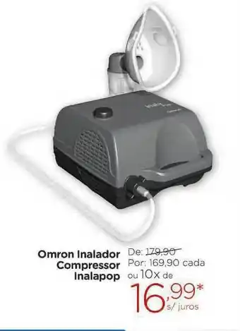 Omron Inalador Compressor Inalapop