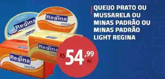 Queijo Prato Ou Mussarela Ou Minas Padrão Ou Minas Padrão Light Regina