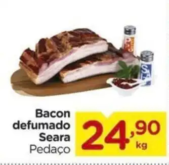 Carrefour Bacon defumado Seara Pedaço oferta