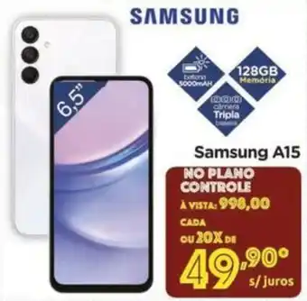 Carrefour Samsung A15 oferta