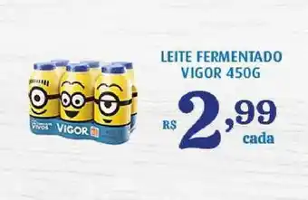 Bahamas Supermercados Leite Fermentado Vigor 450g oferta