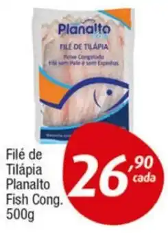 Supermercados Intercontinental Filé de Tilápia Planalto Fish Cong. 500g oferta