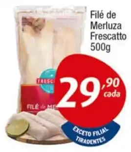 Supermercados Intercontinental Filé de Merluza Frescatto 500g oferta