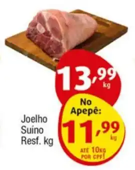 Supermercados Intercontinental Joelho Suíno Resf.kg oferta