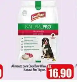 Alimento Para Cães Baw Waw Natural Pro 1kg