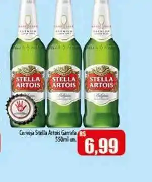 Proença Supermercados Cerveja Stella Artois 550ml oferta
