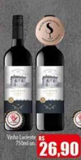 Proença Supermercados Vinho Luciente 750ml oferta