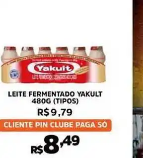 Leite Fermentado Yakult 480g