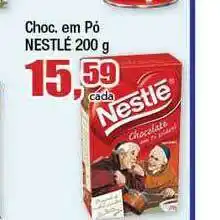 Paulistão Supermercados Choc. Em Pó Nestlé 200g oferta