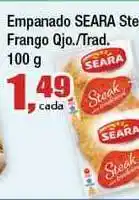 Paulistão Supermercados Empanado Seara Ste Frango Qjo.-trad. 100g oferta