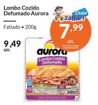 Comercial Zaffari Lombo Cozido Defumado Aurora 200g oferta
