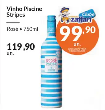 Comercial Zaffari Vinho Piscine Stripes 750ml oferta