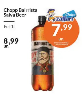 Comercial Zaffari Chopp Bairrista Salva Beer 1L oferta