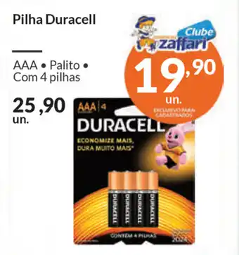Pilha Duracell AAA