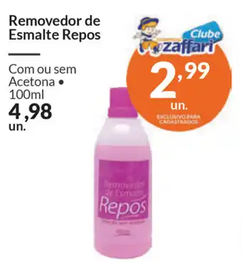 Removedor de Esmalte Repos 100ml