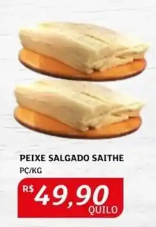 Assaí Atacadista PEIXE SALGADO SAITHE PC/KG oferta