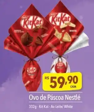 Supermercados Condor Ovo de Páscoa Nestlé 332g-Kit Kat - Ao Leite/White oferta