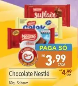 Supermercados Condor Chocolate Nestlé 80g - Sabores oferta