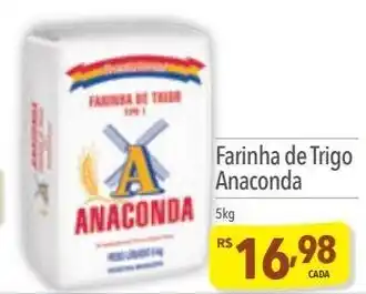 Supermercados Condor Farinha de Trigo Anaconda 5kg oferta