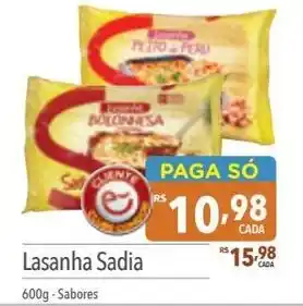 Supermercados Condor Lasanha Sadia 600g-Sabores oferta